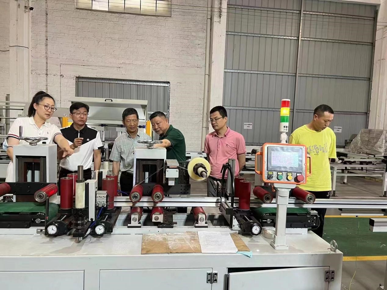 广东（南海）铝加工产业联盟一行走访志易自动化、继凌电气设备、帝业化学