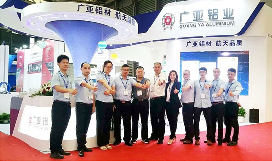 铝加网-广亚铝业精彩亮相2018上海国际铝工业展