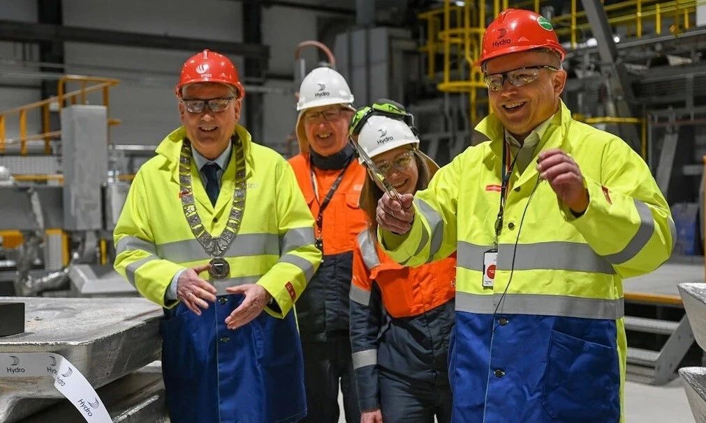 2.4亿克朗！海德鲁启动霍扬格（Høyanger ）回收工厂，着眼于低碳铝不断增长的需求