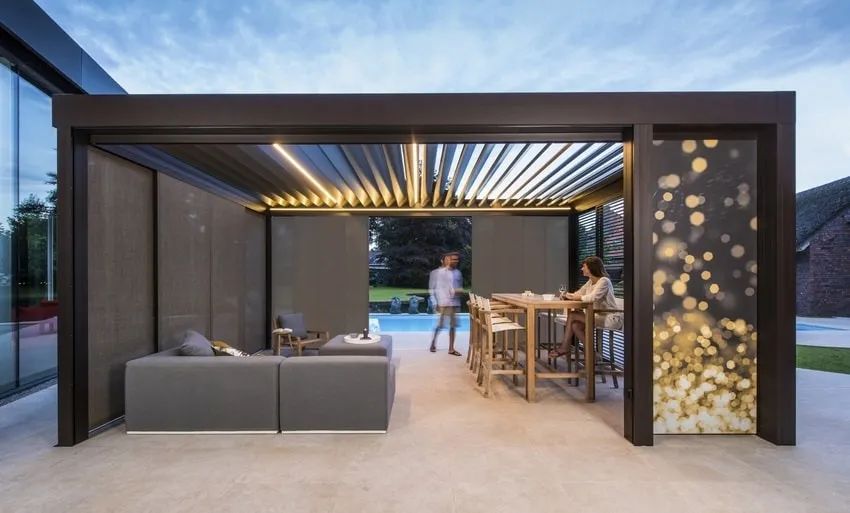 金华海丨铝制遮阳凉亭，户外花园的好搭档！