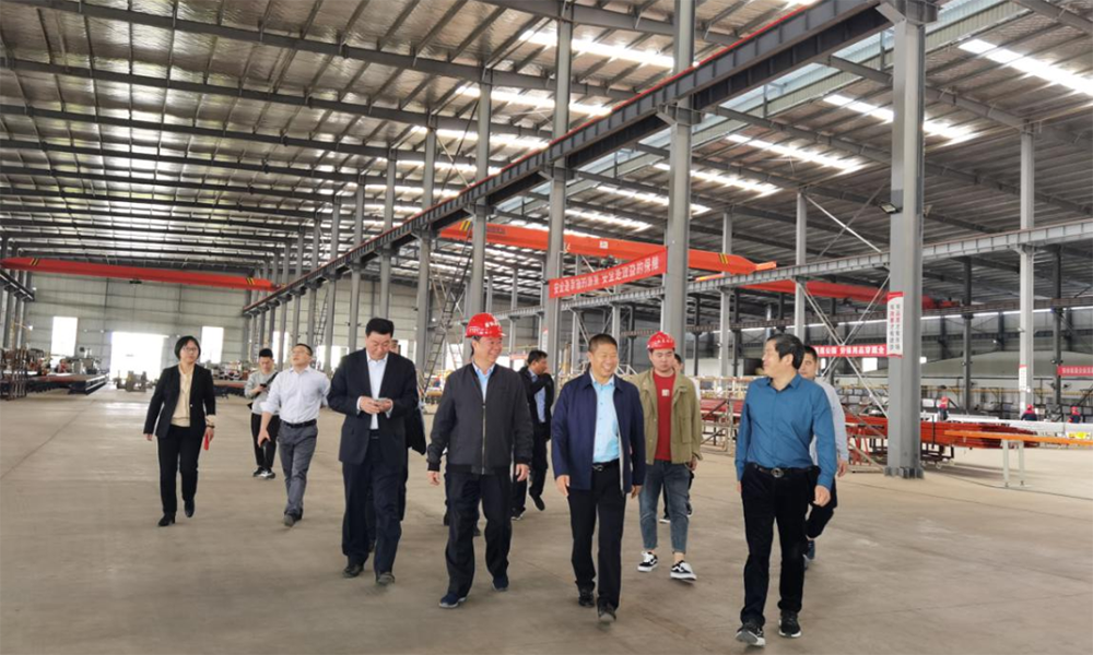 中国有色金属加工工业协会领导莅临监利市生态铝示范产业园调研