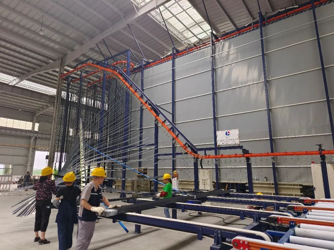 绵竹高新区5万吨铝型材建设项目开始试生产