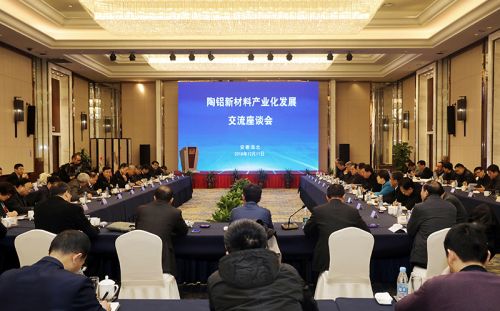 中国商飞、中铝集团、上海交大考察团来淮共谋陶铝新材料产业化发展